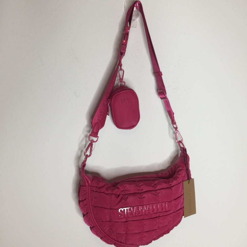 NWT Steve Madden Fuchsia Crossbody